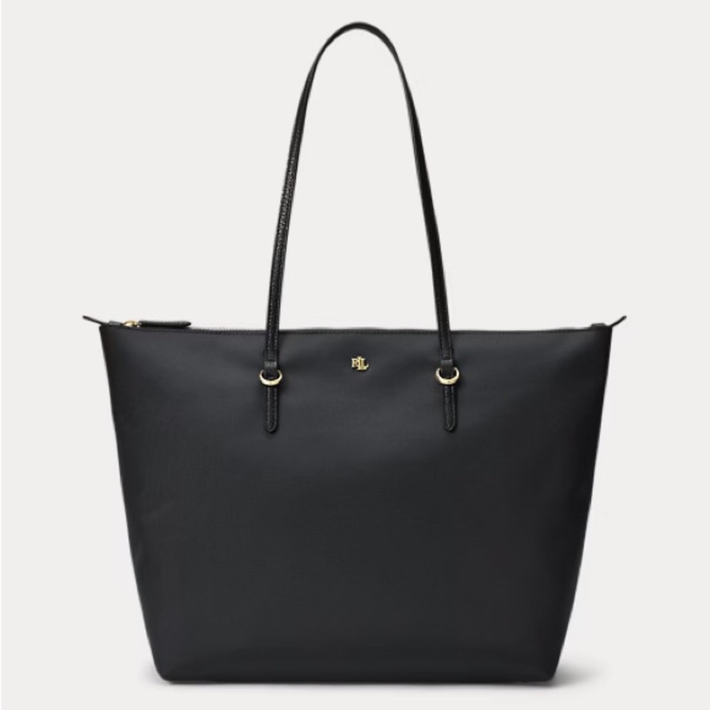 Lauren Ralph Lauren Black Tote Bag